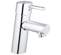 Grohe Mitigeur monocommande de lavabo Concetto, taille S sans vidage, EcoJoy, 3224010E