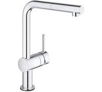 GROHE Mitigeur Evier électronique Minta Touch - Bec en L avec douchette extractible - Chromé G