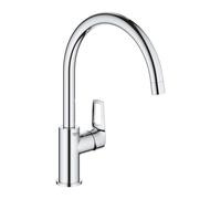 grohe mitigeur évier sans douchette chromé 31368001