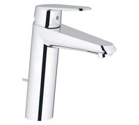 GROHE Mitigeur lavabo Eurodisc Cosmopolitan Ohm taille M, Chrome avec vidage