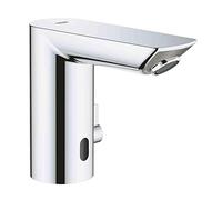 GROHE Mitigeur lavabo Bau Cosmopolitan E 36453000 – Infrarouge, chromé, limiteur temp., avec transfo