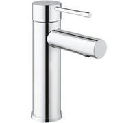 GROHE Mitigeur lavabo monocommande Essence 34294001 - Bec pivotant - Limiteur de température et débit - Chrome - Taille S chrome G