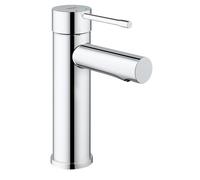 GROHE Mitigeur lavabo monocommande Essence 34294001 - Bec pivotant - Limiteur de température et débit - Chrome - Taille S