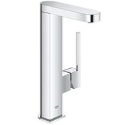 GROHE Mitigeur lavabo monocommande Plus 23844003 - Bec L extractible - Limiteur de température - Economie d'eau - Chrome - Taille L