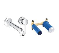 GROHE Mitigeur lavabo mural 2 trous, taille L, 19967001 Essence (corps encastré inclus)