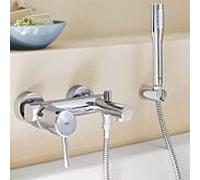 GROHE Mitigeur monocommande bain/douche 1/2" chromé montage mural