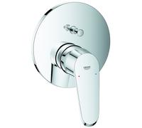 Grohe Mitigeur monocommande de baignoire Eurodisc-Cosmopolitan Kit de montage complet, changement automatique bain/douche, 24056002