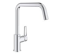 Grohe start mitigeur de cuisine chromé , bec haut