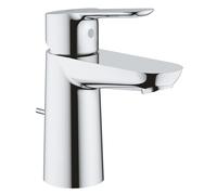 GROHE Robinet de lavabo BauEdge 23328000 – Chrome, S-Size, barre de traction
