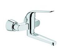 GROHE Mitigeur monocommande mural Euroeco Special 3277400, chromé, saillie 272 mm