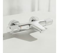 GROHE Thermostat de baignoire Grohtherm 1000 Performance chrome – DN 15 – montage mural