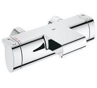 Grohe 34466001 Nouveau Grotherm 2000 mitigeur thermostatique Bain/Douche sans tablette (Import Allemagne), Argent