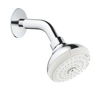 Grohe New Tempesta douche à effet de pluie 10x10 cm StarLight Chrome 26088001
