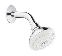 Grohe New Tempesta douche à effet de pluie 10x10 cm StarLight Chrome 27870001