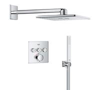 Grohe Precision SmartControl Ensemble de douche encastré avec mitigeur thermostatique, 34875000,