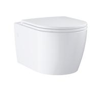 GROHE Pack WC suspendu caréné sans bride avec abattant avec frein de chute déclipsable Start Round Ceramic 103848SH00