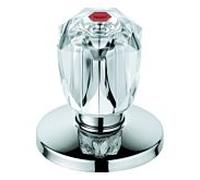 Grohe partie supérieure 11542 2000 / 2 "pour UP-Vent. 11542000 poignée brillante marquage rouge chrome