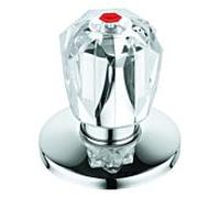 Grohe partie supérieure 11545 3/4 "pour UP-Vent. 11545000 manche brillant marquage rouge chromé