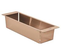 GROHE Passoire Multifonctions, Acier Inoxydable, Compatible Lave-Vaisselle, Anti-Corrosion, 49 cm, Warm Sunset Brossé, 40853DL0