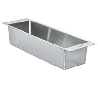 GROHE Passoire Multifonctions, Acier Inoxydable, Compatible Lave-Vaisselle, Anti-Corrosion, 49cm, Inox, 40853SD0