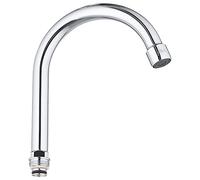 GROHE Pièce de rechange, bec pour mitigeurs de cuisine et lavabo | Version métal chromée, remplacement sur mesure en cas d'usure ou de dommage, montage facile (chrome, 13219000)