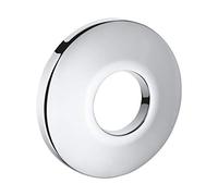GROHE Pièce de rechange, rosace | Accessoire adapté au montage des robinets et raccords GROHE, sert de cache à la sortie murale (chrome, 06388000)