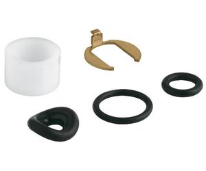 GROHE Pièce de rechange, set de joints pour robinetterie et raccords | Joints de rechange pour l'étanchéité des points de raccordement, remplacement facile en cas de fuite (46090000)