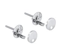 Fixations Grohe pour siège de WC en céramique Chromé 49529000