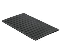 GROHE Planche d'Egouttage Taille S, Silicone, Compatible Lave-Vaisselle, 45x25cm, Noir, 40872K00