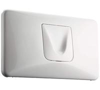 GROHE Colani - Plaque de commande pour WC avec double chasse et marche/arrêt blanc / blanc