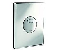 Grohe Plaque de commande pour patins 38862000 chromée, montage vertical ou horizontal