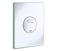 Grohe Plaque de commande pour patins 38862SH0 blanc, montage vertical ou horizontal