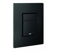 GROHE Even plaque de commande double chasse 2 boutons noir mat 38966KF0