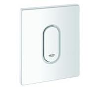 Grohe Grohe Plaque de recouvrement 42380 avec bouton-poussoir blanc alpin Quantité:1