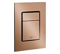 Grohe Plaque de recouvrement Skate Cosmopolitan 37535DL0 montage vertical, coucher de soleil chaud brossé