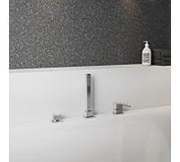 Grohe Plus Combinaison baignoire 3 trous 23845003 Bain / douche inverseur, avec chromé température, chromé
