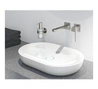 GROHE Mitigeur lavabo mural Plus 29306003 – Chromé – 2 trous – Saillie 20,3 cm