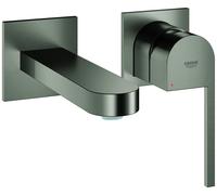 Mélangeur lavabo 2 trous GROHE Plus, sans vidage, saillie de 147 mm, 29303AL3, Couleur: graphite dur brossé