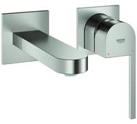 GROHE Plus Mitigeur lavabo 2 trous, saillie 146mm, montage encastré, 29303DC3, Couleur: acier super