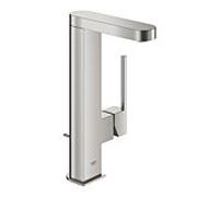 Grohe Plus mitigeur lavabo 23851DC3 taille L, bec pivotant 90Grad, supersteel