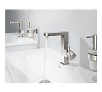 GROHE Mitigeur lavabo Plus 23872003, Taille M, corps lisse, ouverture par pression, chromé