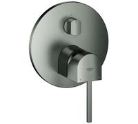 GROHE Plus Mitigeur monocommandé, avec inverseur 3 voies, montage encastré, 24093AL3, Couleur: graphite dur brossé