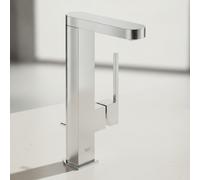 Grohe Plus Mitigeur monocommande Lavabo Taille L Finition inox brossé infinity,