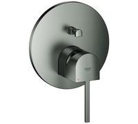GROHE Plus Mitigeur monocommandé pour bain, montage encastré, 24060AL3, Couleur: graphite dur brossé