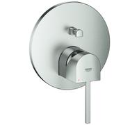 GROHE Plus Mitigeur monocommandé pour bain, montage encastré, 24060DC3, Couleur: acier super