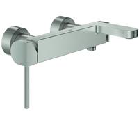 GROHE Plus Mitigeur monocommandé pour bain, saillie 189mm, montage apparent, 33553DC3, Couleur: acier super