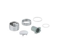 GROHE Poignée de sélection de température 49082 chromée pour kit de montage complet Grohtherm avec SafeStop 38 °C et surface Long-Life