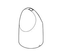 Grohe Poignée Papillon 47814 Lune Blanc