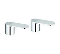 Grohe poignées Eurosmart C 48306 48306000 marquage bleu / rouge chromé