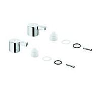 Grohe poignées Lineare 48316 48316000 marquage bleu / rouge chrome